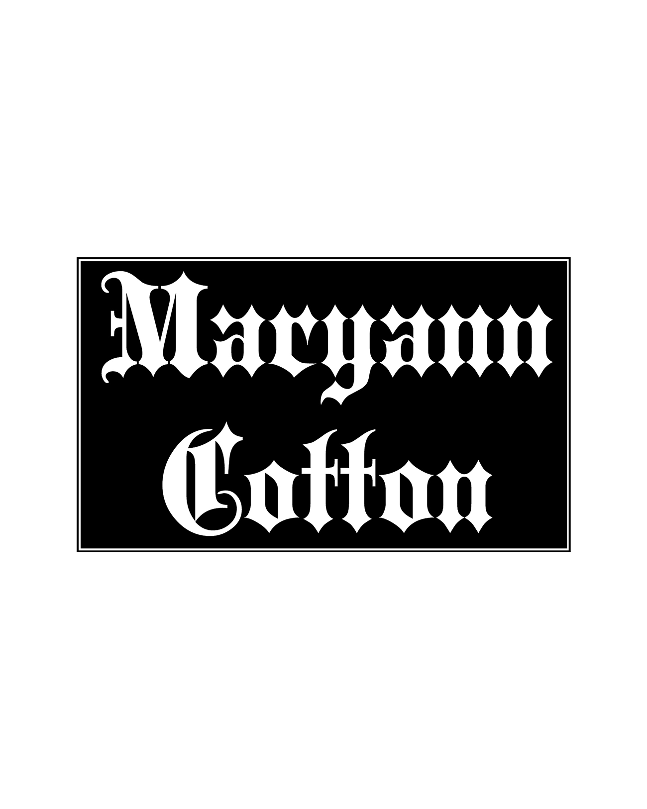 Maryann Cotton Sticker 5x3